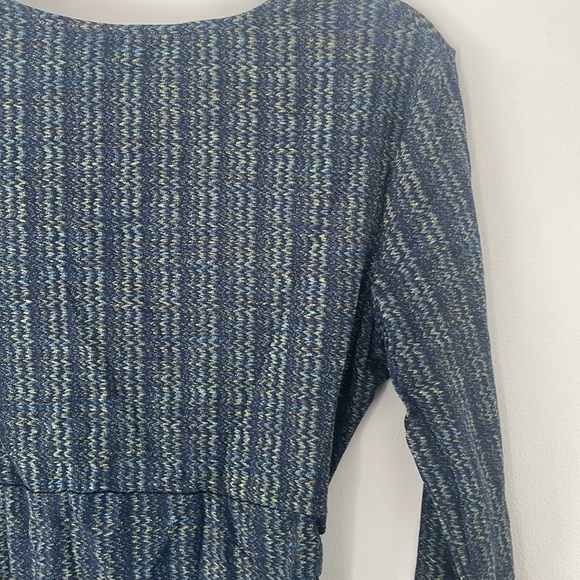 Anne Matthew Nursing Dress Spacedye Yarn Knit Stretch Jersey size S - Picture 3 of 9